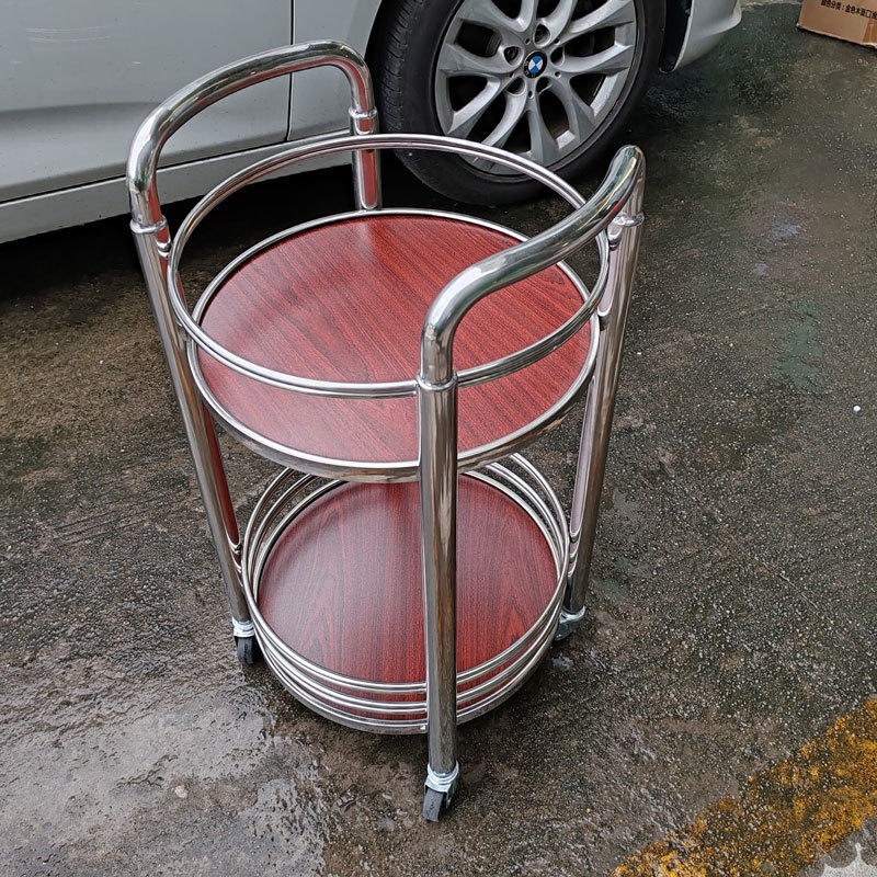 Round wine shop trolley desser - огляд і ціна Food Snacks Delivery